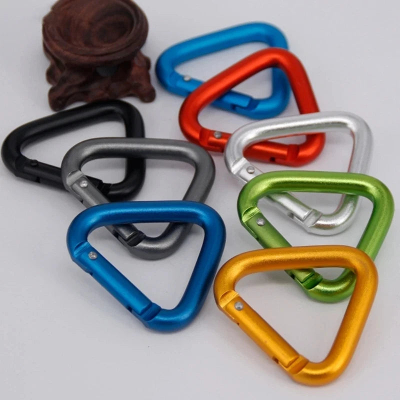 Funny shaped aluminium carabiners