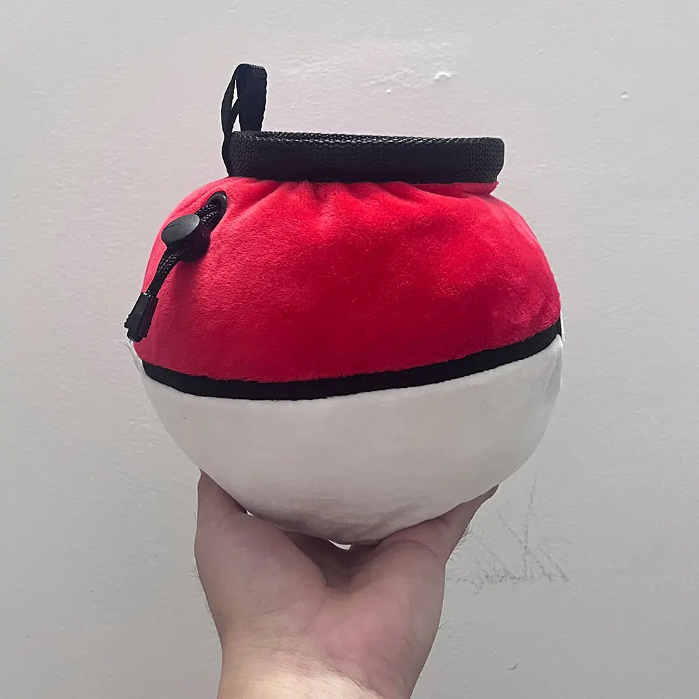PokeBall Inspired Chalk Bag